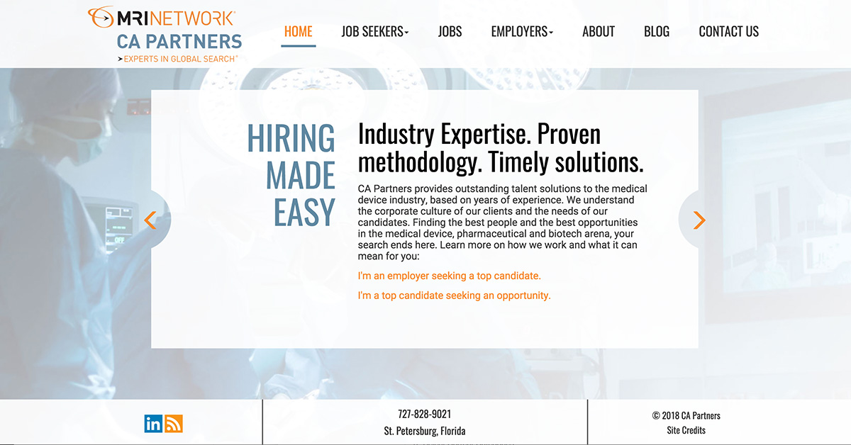 CA Partners Website