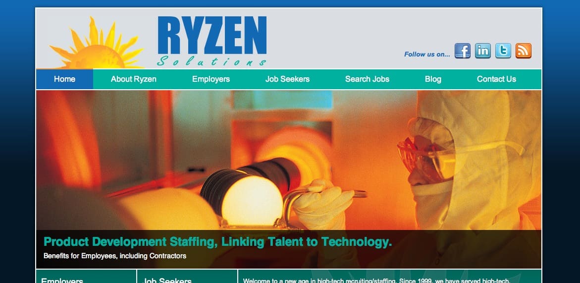 Ryzen Website