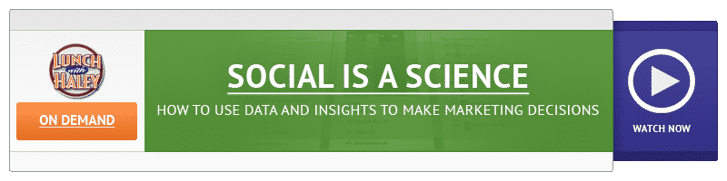 Social Is a Science Webinar CTA