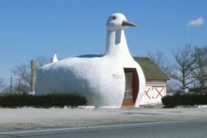 The Big Duck building