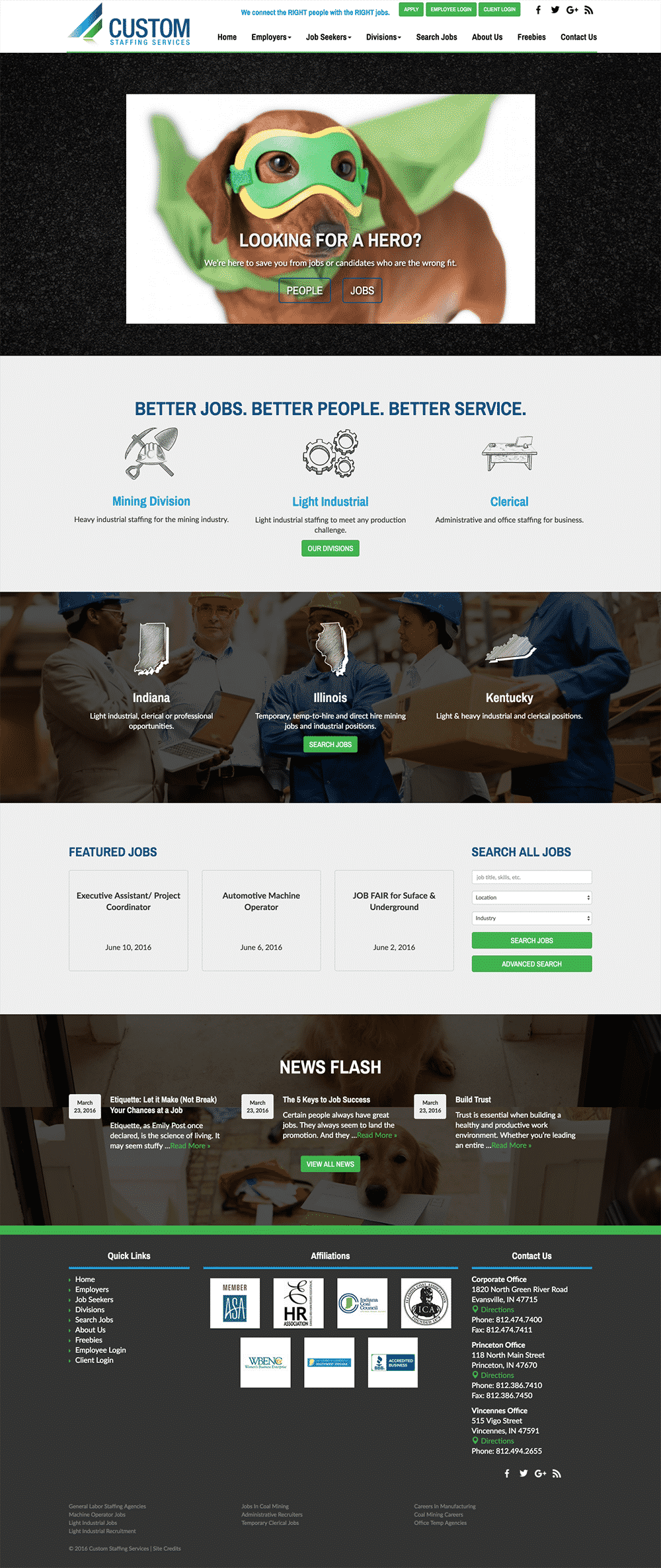 custom-staffing-website