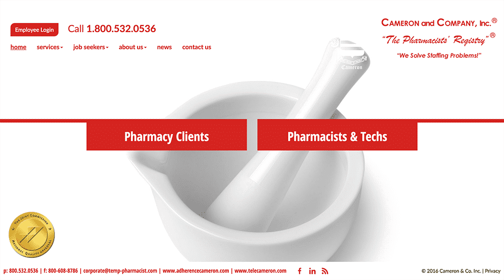 temp-pharmacist-staffing-website
