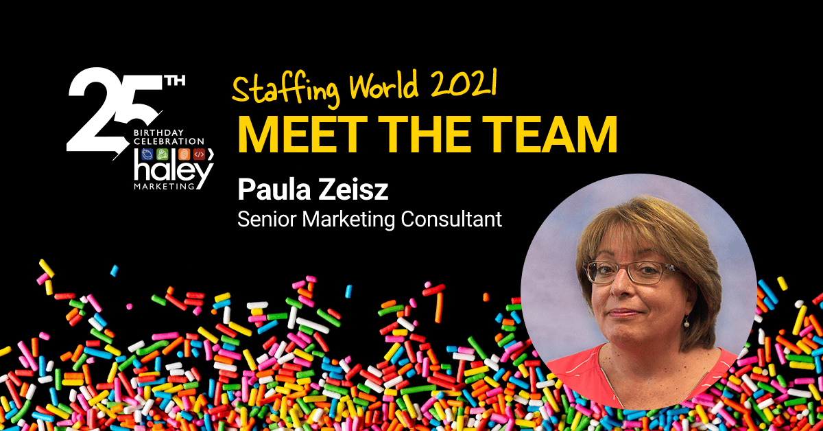 Meet The 2021 Staffing World Team: Paula Zeisz