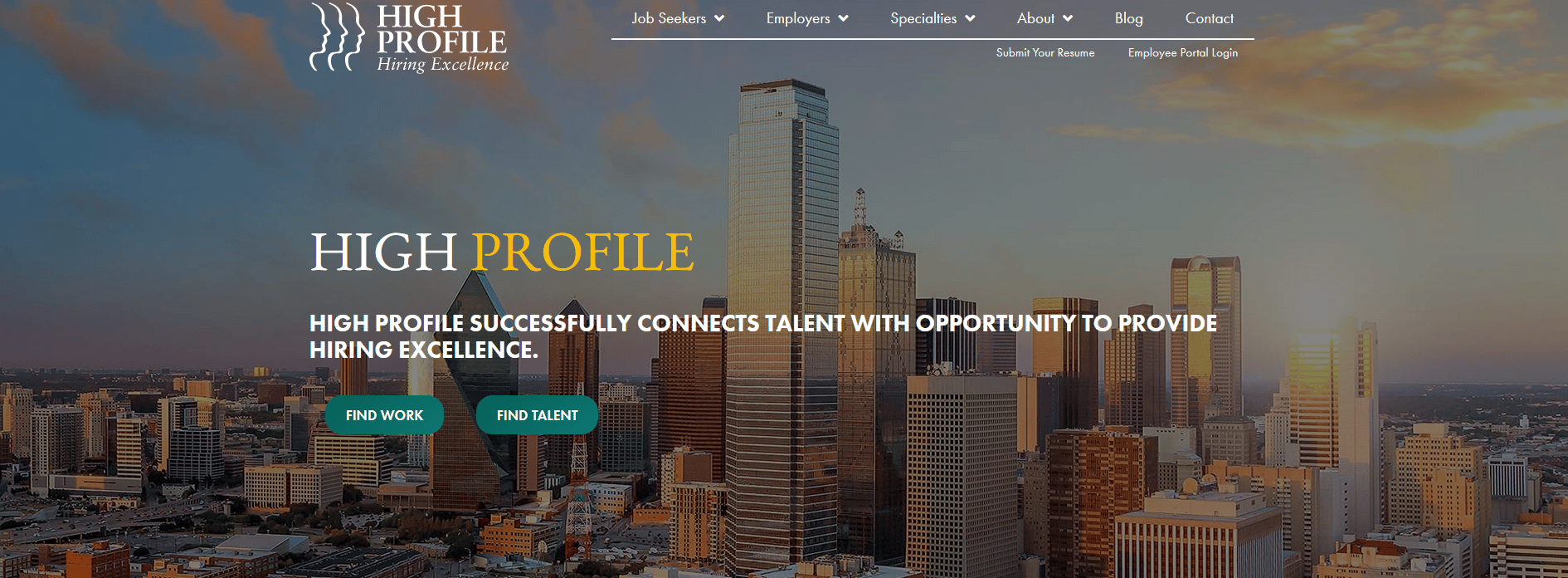 High Profile’s New Website Scales To Greater Heights