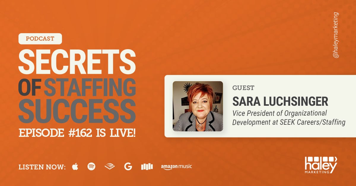 [Interview] Sara Luchsinger, Vice President of Organizational Development at SEEK Careers/Staffing