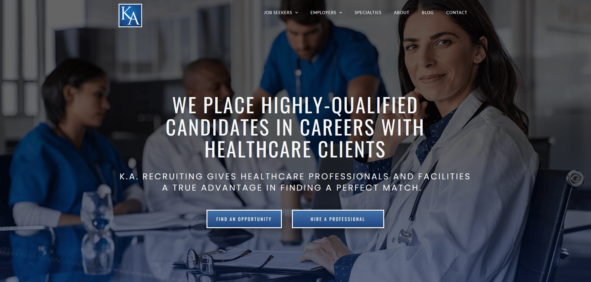 K.A. Recruiting’s New Website Helps Connect Both Candidates and Clients