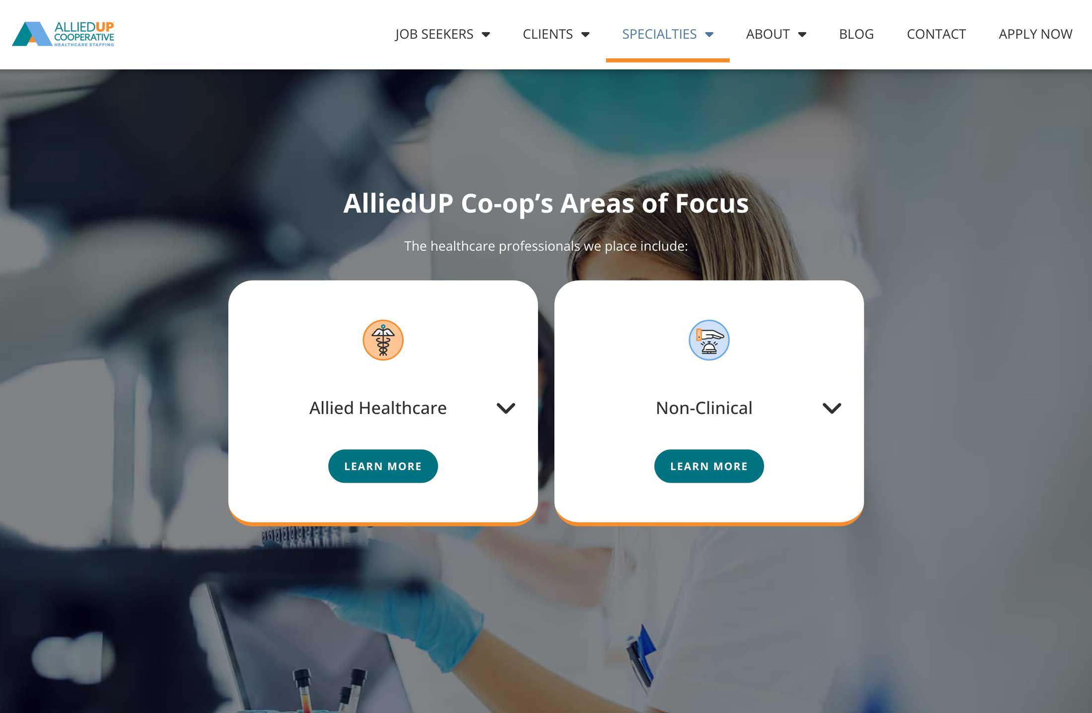 AlliedUp Cooperative website