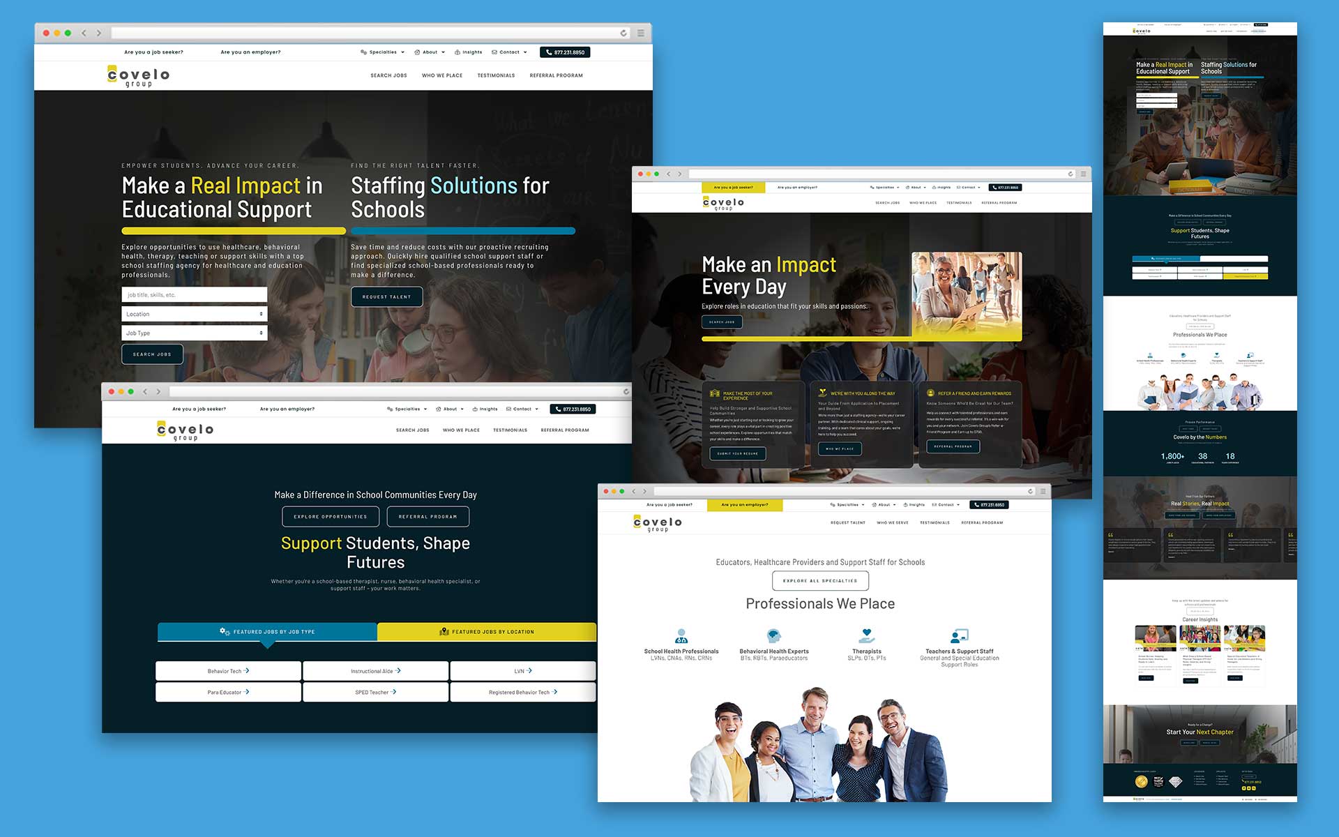 Covelo Group website
