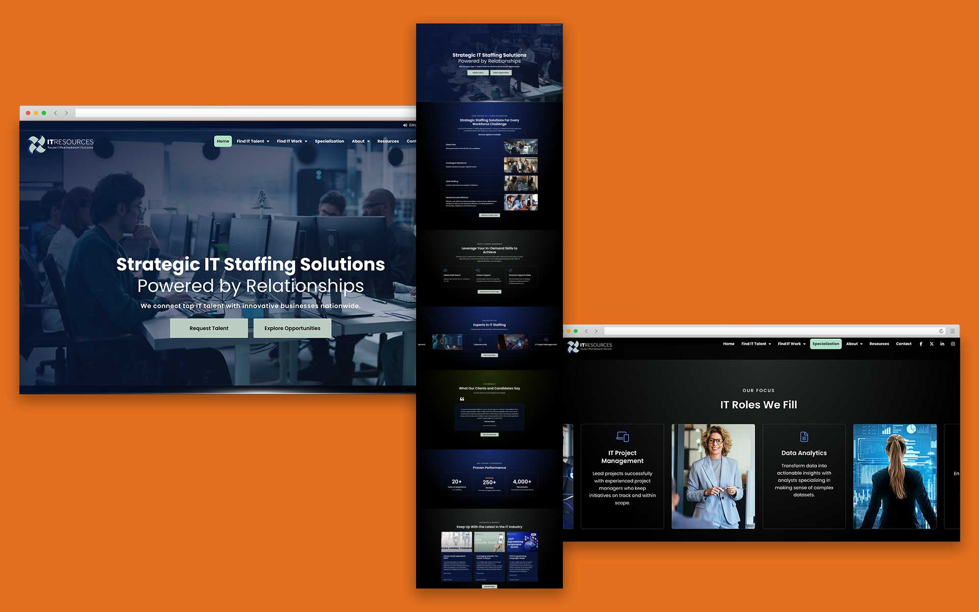 IT Resources website