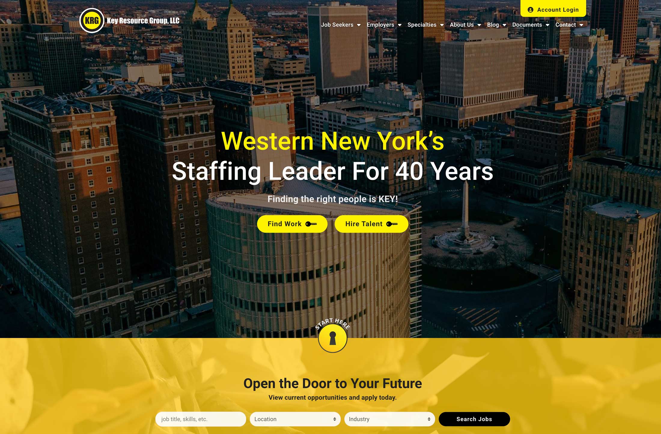 Key Resource Group website