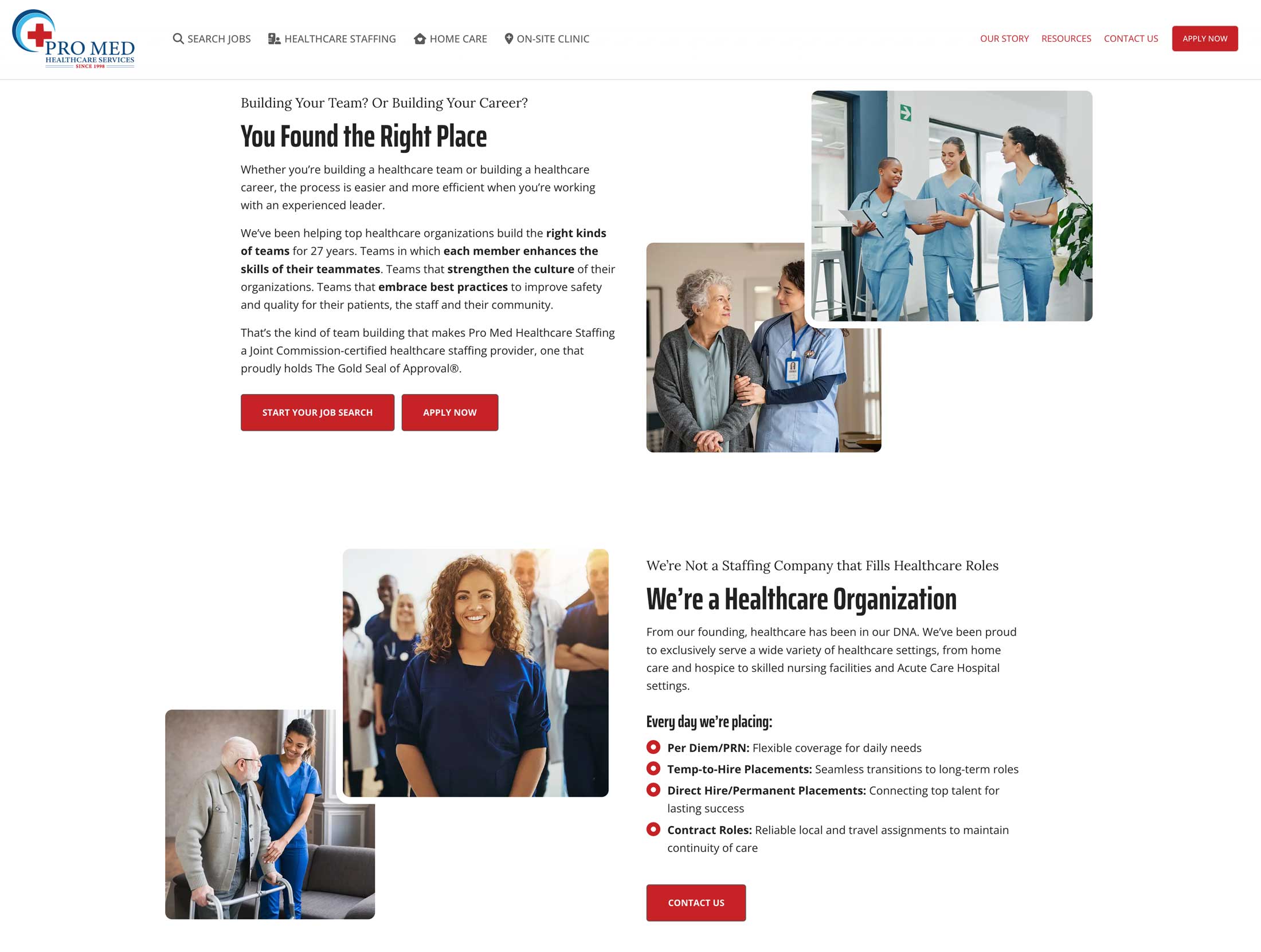 Pro Med website