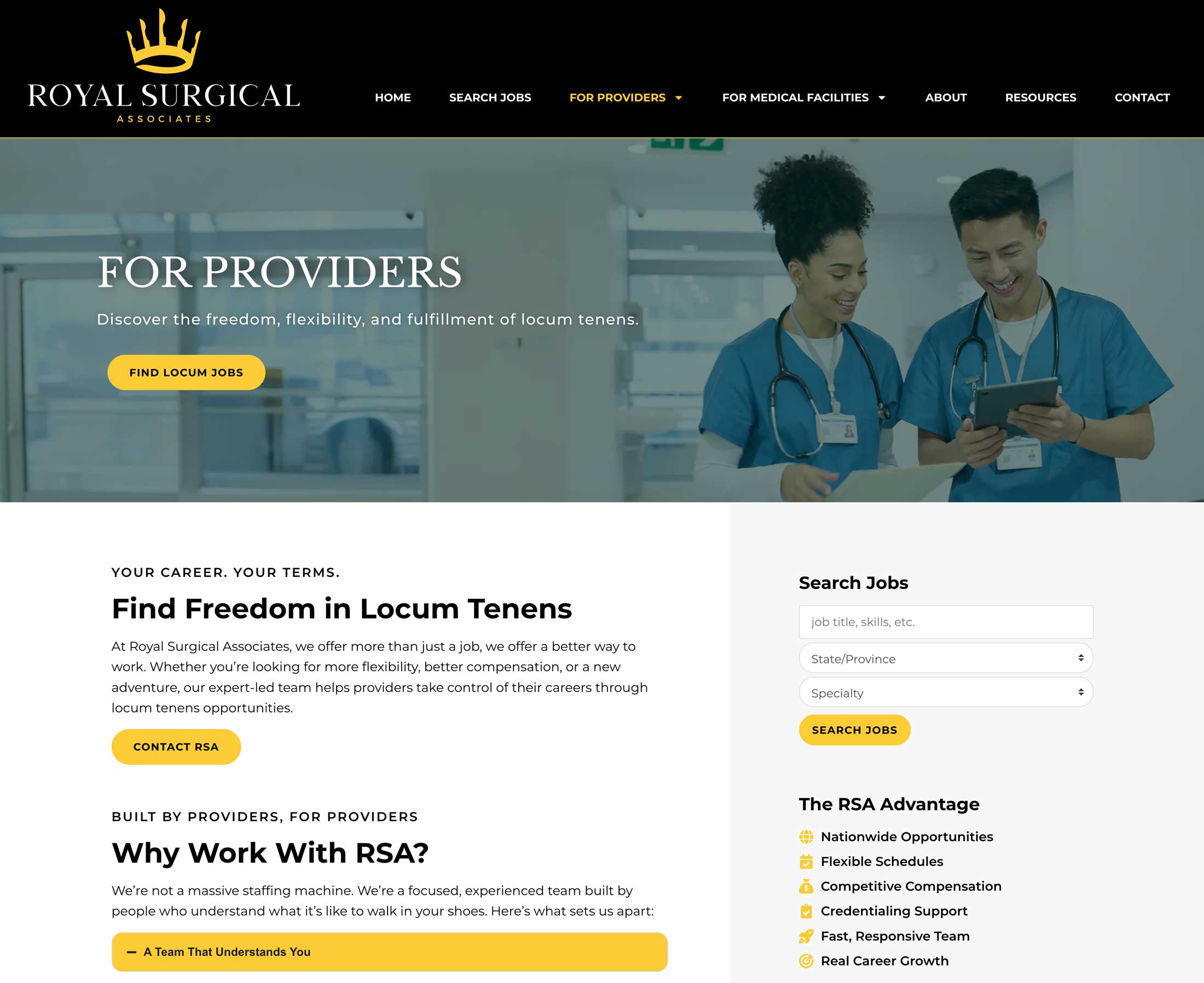 Royal Surgical Associates website