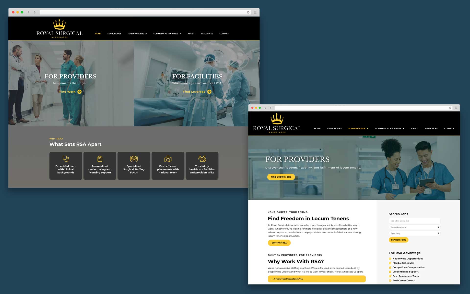 Royal Surgical Associates website