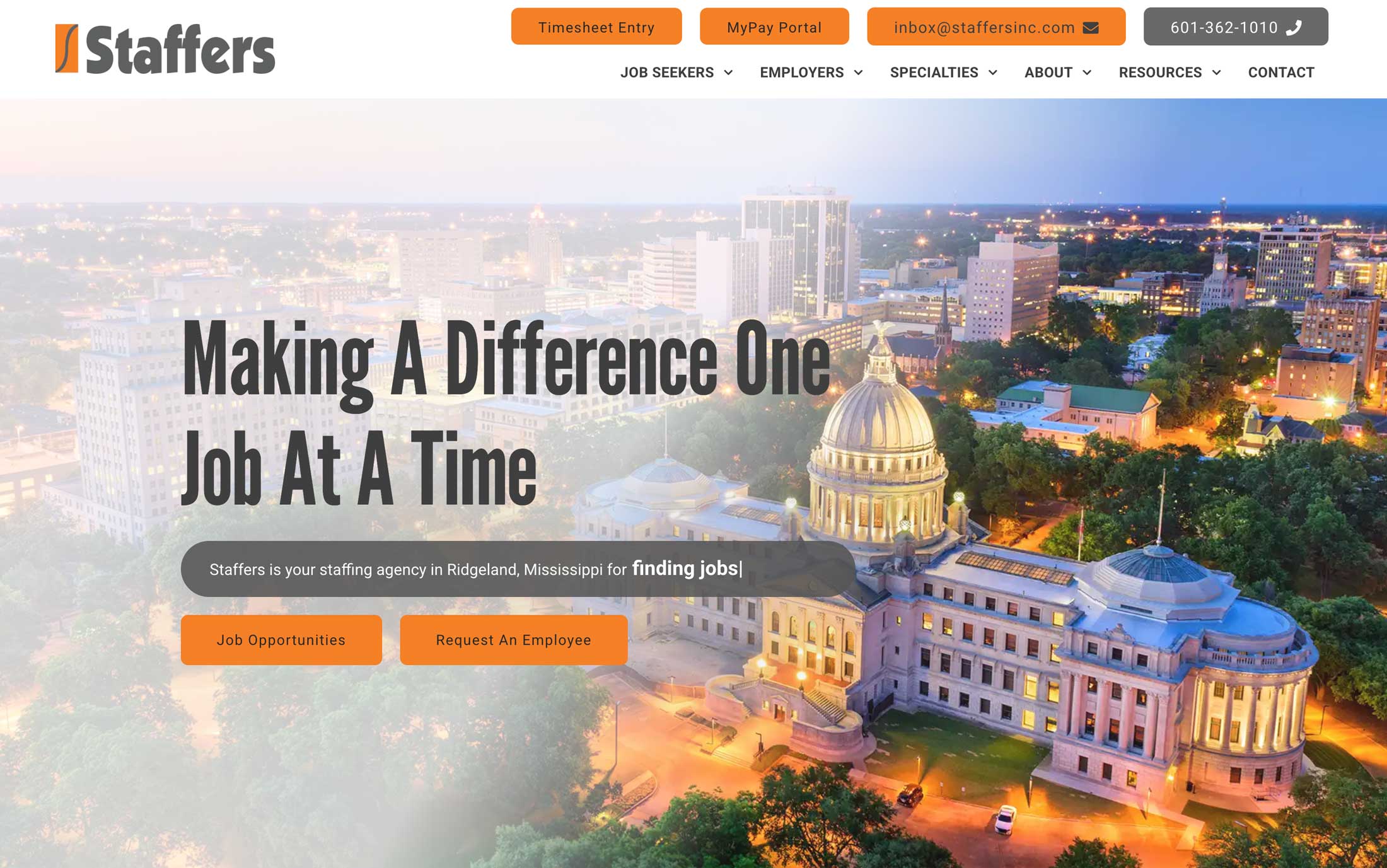 Staffers website