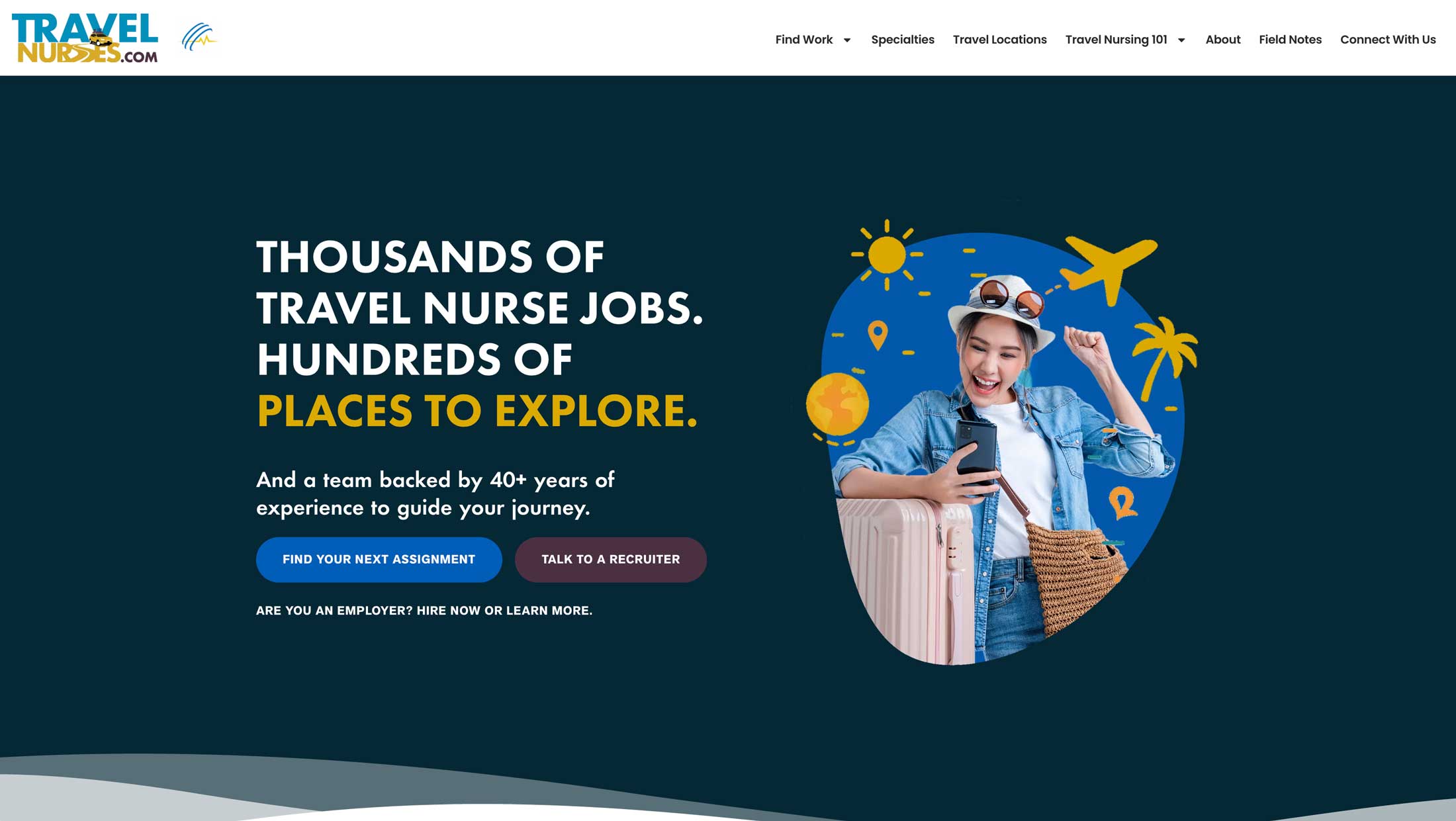 TravelNurses.com website