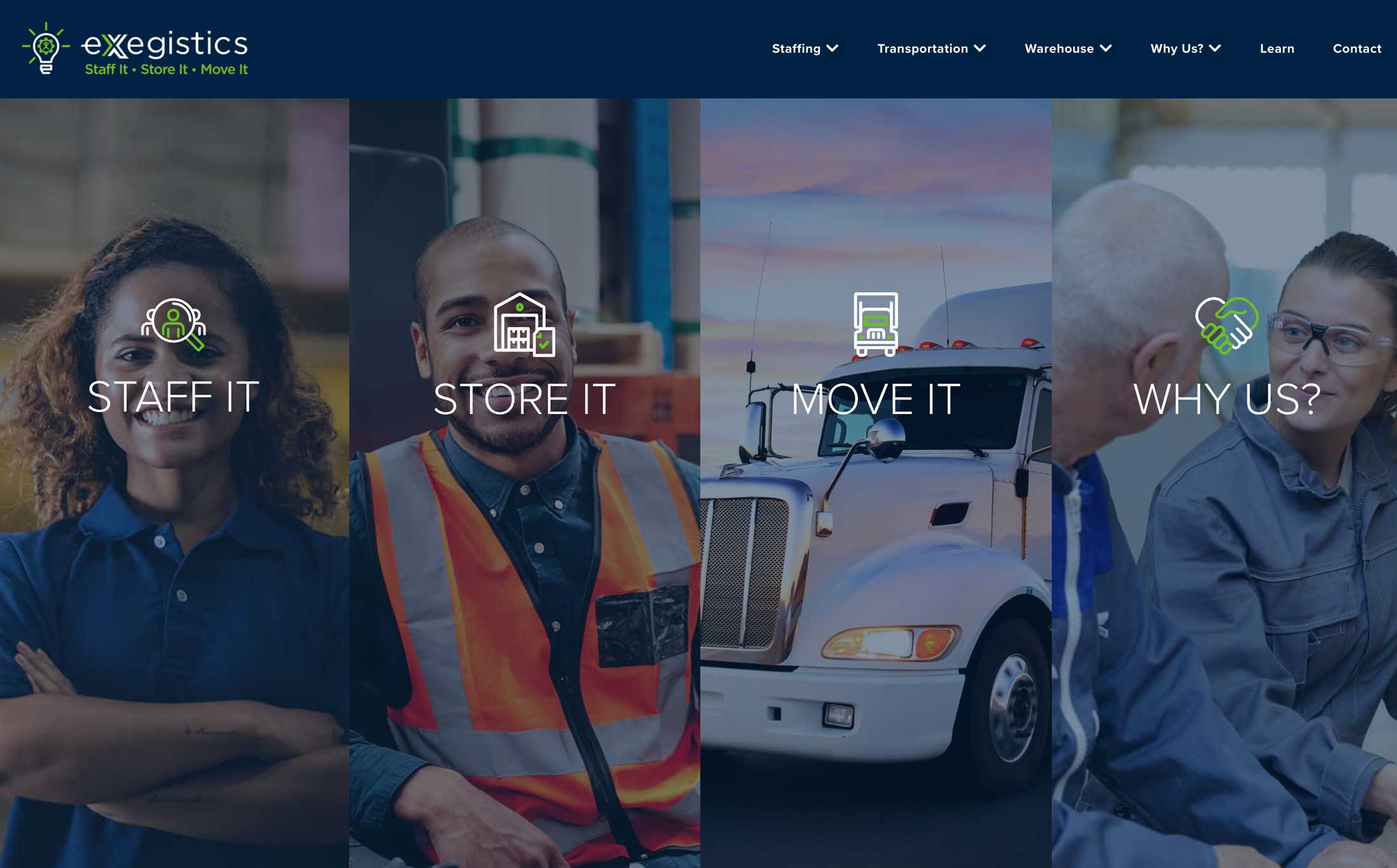 exegistics Website